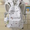 Schoolbag cute puppy schoolbag girls junior high school backpack high value ins style niche backpack casual versatile