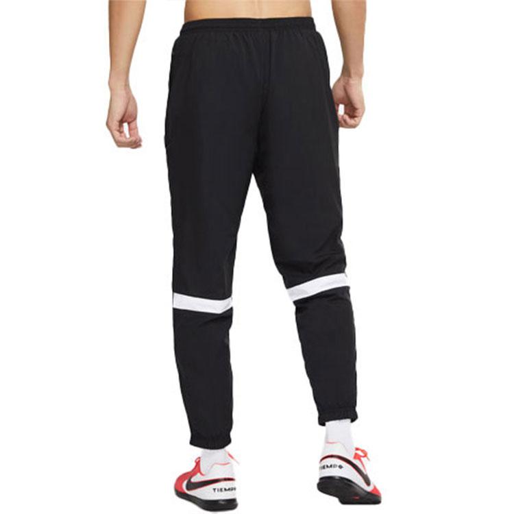Nike Pantaloni da jogging da calcio tessuti con stampa logo Dri-FIT da uomo Neri CW6129-010