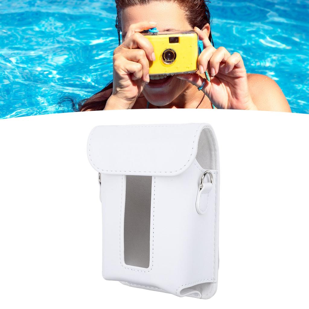 Carrying Case for Link 3 PU Smartphone Printer Protective Case Cover Storage Bag with Shoulder Strap for Travel