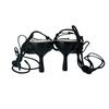 Lanvin (38) Sandalias de Mujer con Cordones Negras