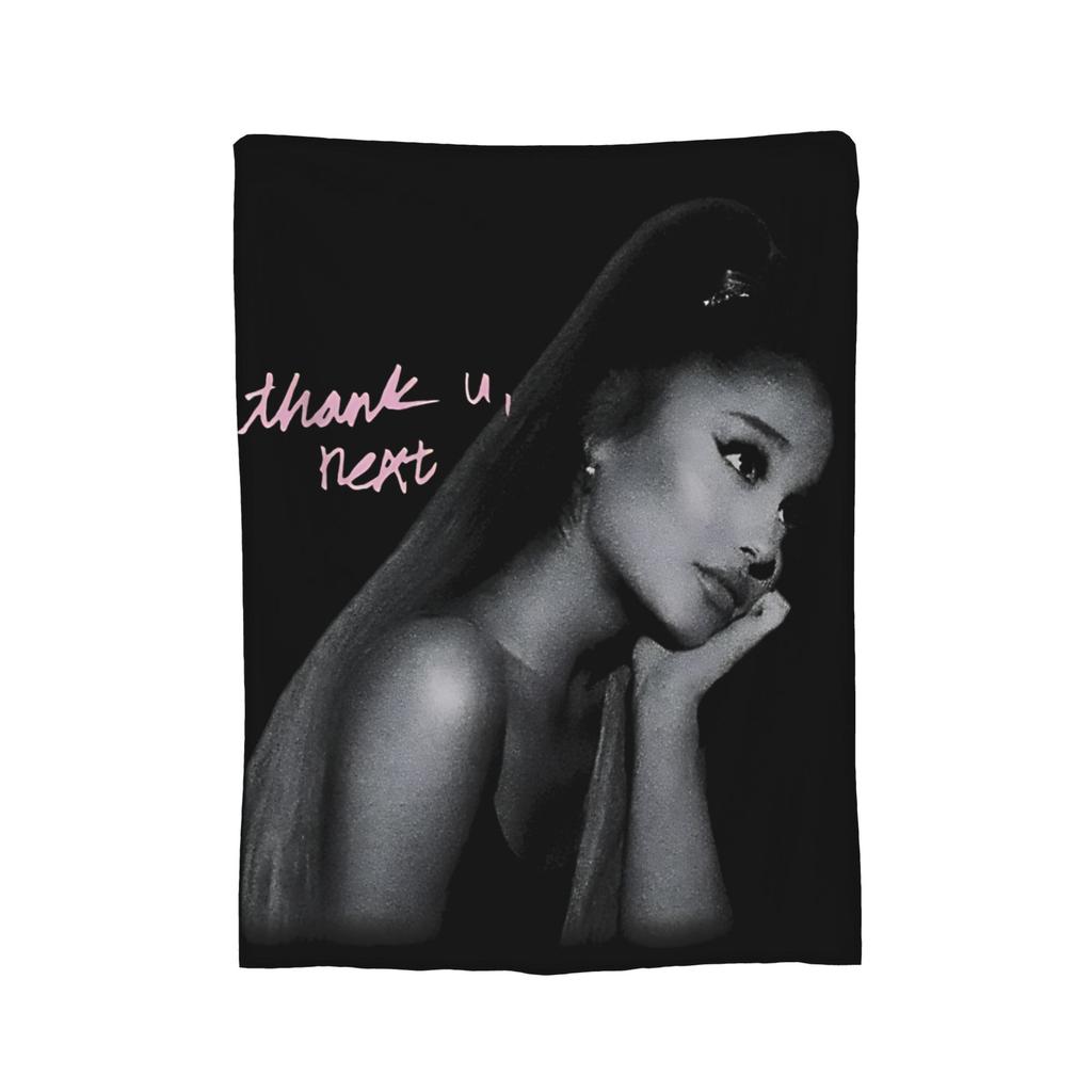 Arianas Grandes Inspired Coral Fleece Plush Throw Blankets Blanket for Home Car Ultra-Soft Bedroom Quilt,