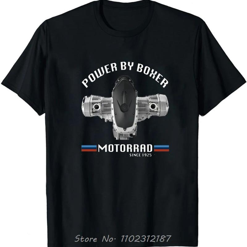 Men's Summer High Quality T Shirt Bultaco Cemoto Motorcycles Mens White Print Tee-Shirt Unisex Fashion Crew Neck T-shirt Black
