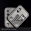 1PC Fidget Toy Adult Mens Irritable Table Toy EDC Metal Fidget Slider Magnetic Poker Push Card Adult Irritable Toy Anxiety Diso