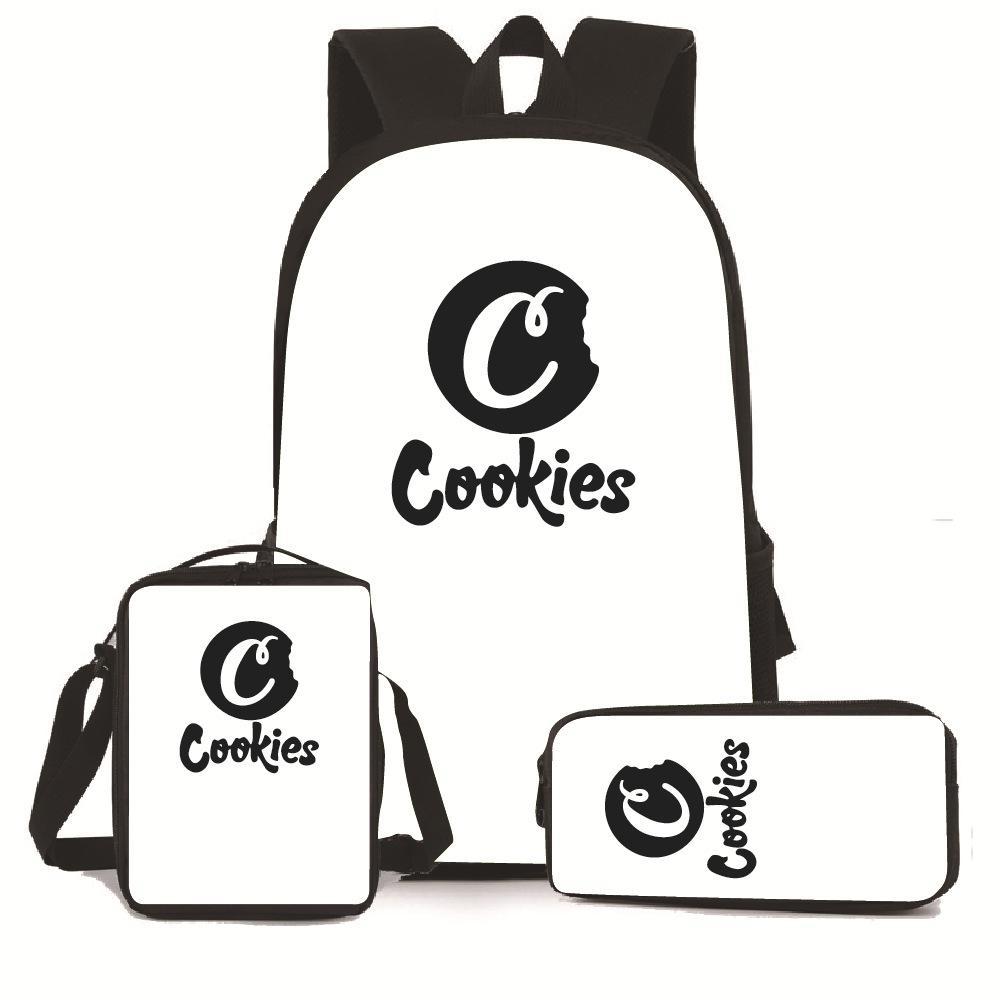 Cooking Peripheral Backpack Travel Bag Computer Bag Shoulder Bag Pencil Bag Backpack Set