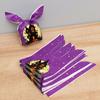 50Pcs Bat Party Supplies Pumpkin Cookie Bag Baking Packaging Halloween Candy Bags Rabbit Ear
