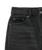 Yale Denim Long Skirt_Charcoal