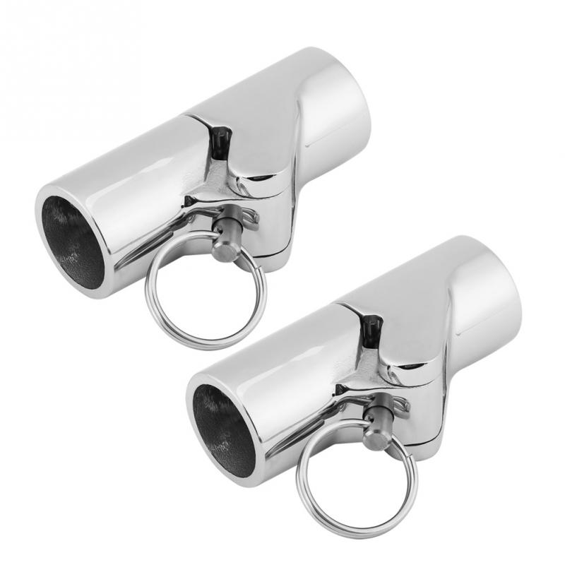 1Pcs Marine Stainless Steel Folding Swivel Coupling Tube Pipe Connector Boat Hardware Fitting New Arrive Boat