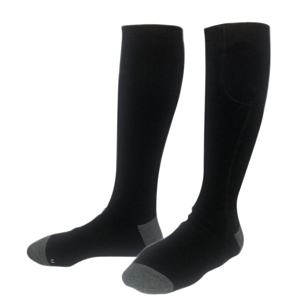 Winter Electric Heated Socks Boot Feet Warmer Rechargable Battery Thermal Heating Socks Outdoor Sports Hiking Cycling Socks