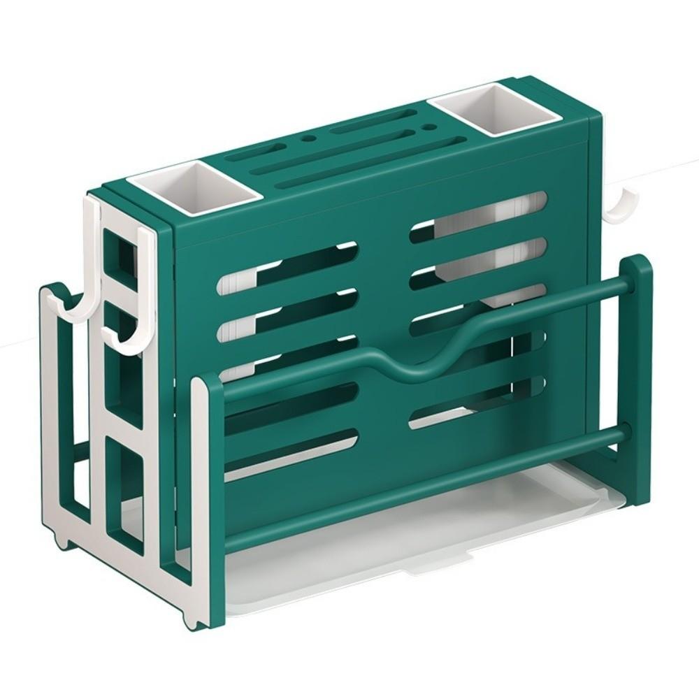 Cutting Board Integrated Cutlery Holder Drainer Spoon Fork Tableware Container  Kitchen Organizer