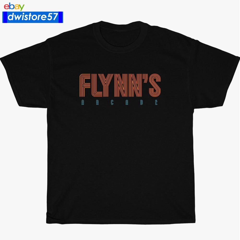 New Shirt Flynn s Arcade Tron Game Video T-Shirt Logo Many Colors Made In USA Unisex T-Shirt XXXL