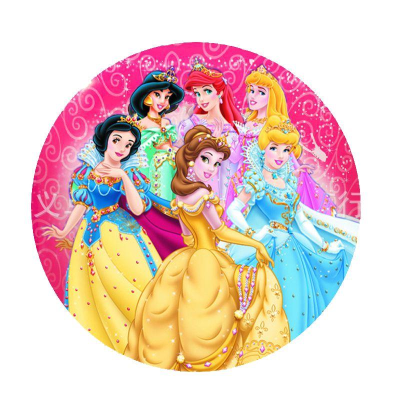 Princess Snow White Bella Jasmine Party Supplies Girl Birthday Banner Tableware