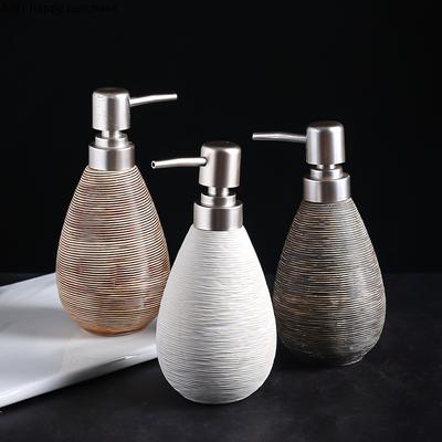 Keramik-Lotionflasche, Duschgelflasche, Wohnaccessoires, Handdesinfektionsflasche, Seifenspender, Lotionbehälter, Badezimmerprodukte