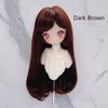 High Temperature Fiber Doll Wig Hair for 1/4 1/6 BJD Doll Long Hair DIY Head Accessories  Girls