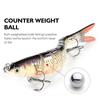 8 Segments 10cm Sinking Wobblers Vibrating Jointed Crankbait Prmeium Hard Vibrating Lures  Trolling