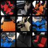 Universal Car Seat Set of Front and Rear Breathable Easy Fits Kei and Standard and Rear Universal Fit Set of Covers, 5, Seats, Mesh, Stretchy,