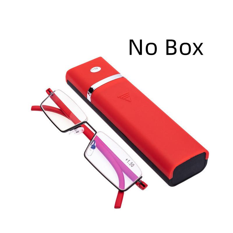 TR90 Reading Glasses Unisex Half Frame Blue Light Blocking Ultralight Presbyopia Eyewear for Men Women