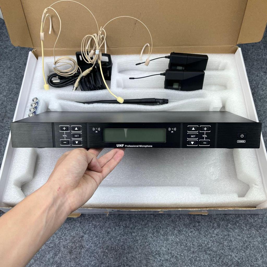 U Band Infrared Wireless Microphone Lavalier & Headset