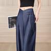 Women's New Chinese Style Wide-Leg Pants