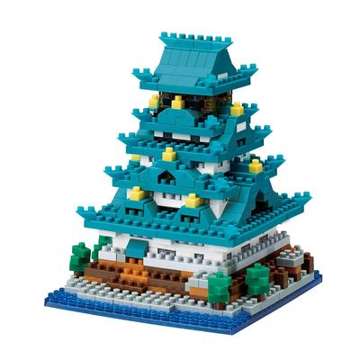 Nanoblock Osaka Castle Micro-sized Building Block Set 520pcs NBH_173 Kawada Japan