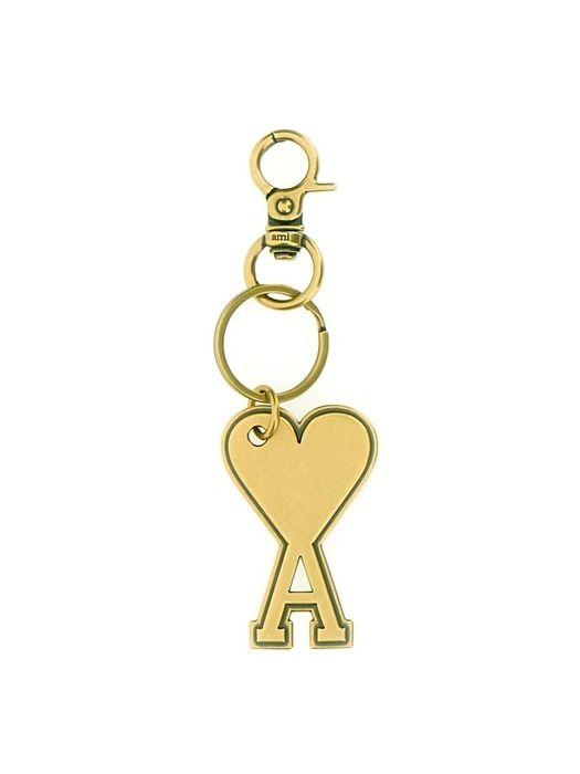 AMI Heart Logo Keychain Gold UKR906 369 907