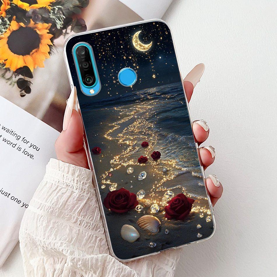 For Huawei P30 Lite P 30 P30 Pro Cool Dragon Tiger Painting Phone Case For Huawei P30 P30Pro P30lite Soft Silicone TPU Cases