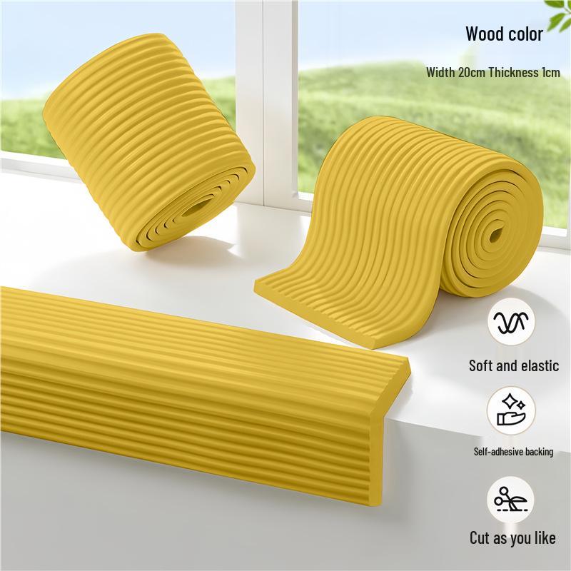 Soft Foam Edge and Corner Anti-Collision Protection Strip for Table, Window, Door, and Sill