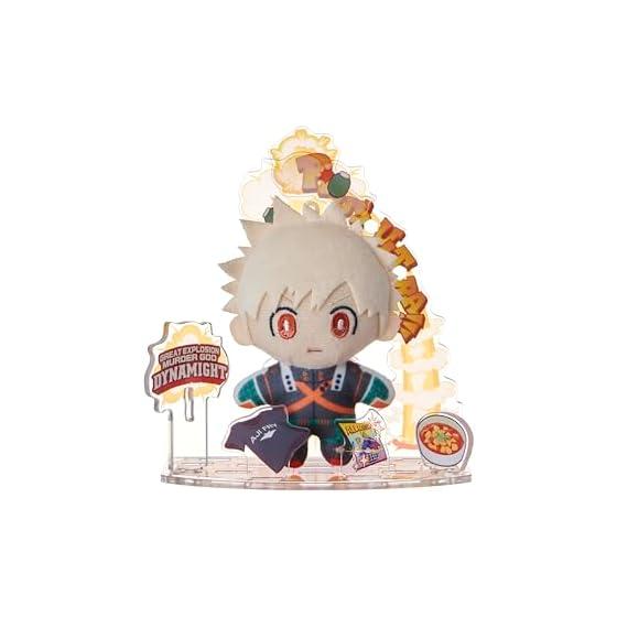 SEGA FAVE Acrylic Nuigurumi My Hero Academia Katsuki Bakugo Acrylic Stand Mascot Plush