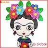 Mexican Figure Sequin and Towel Embroidered Fashion Accessories