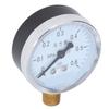1 4 NPT Pressure Gauge High Accuracy Clear Dial Iron Case Tap Water Pressure Gauge for Petroleum Chemical