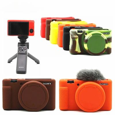 ZV1 Silicone Armor Skin Case Camera Body Cover Protector for Sony ZV-1 Digital Cameras