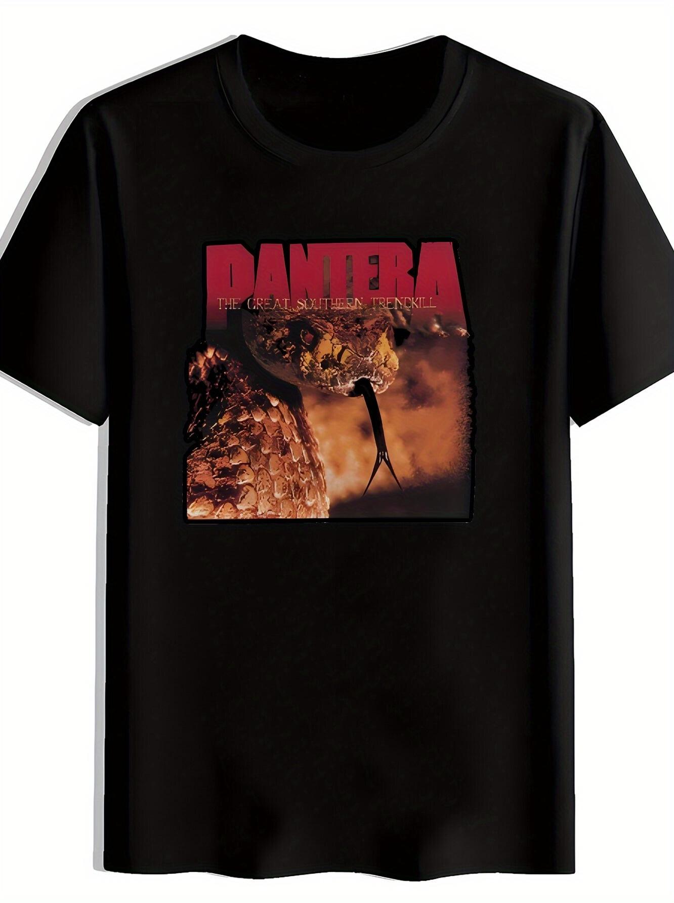 

Black Pantera Graphic T-shirt - The Greatest Sleaze Band Design S