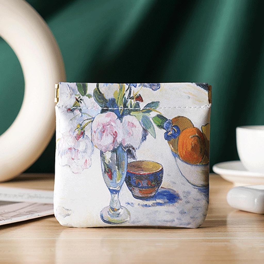 NEOVIVA Makeup Set of 2 Small Mini Cute Cosmetic Everyday Business Storage Pouch, Pouches, Women's Pouch, Wallet, Use, Trip, Travel, Lightweight,