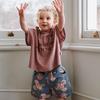 LELE JOVE Mädchenrock mit Rosenmuster