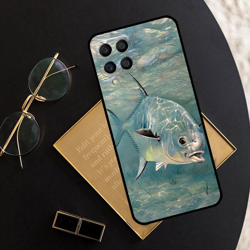 Fish Fishing For Samsung Galaxy M16 M06 M12 M13 M14 M15 M35 M55 M34 M54 M33 M53 M21 M31 M11 M32 M52 Case