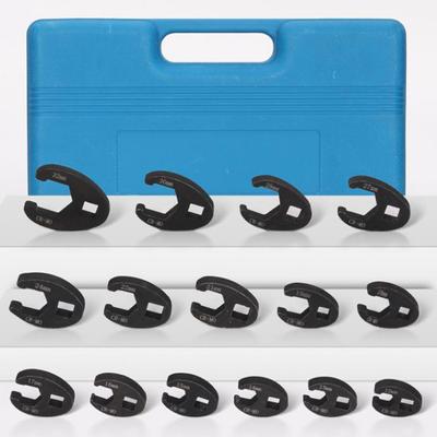 Automotive Repair Tools 19Pcs Wrench Crowfoot Wrench Set Flare Nut Wrench