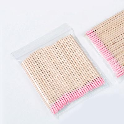 100Pcs Disposable Eyelash Brushes Swab Microbrush Eyelash Extension Tools Individual Eyelashes Removing Tools Applicators