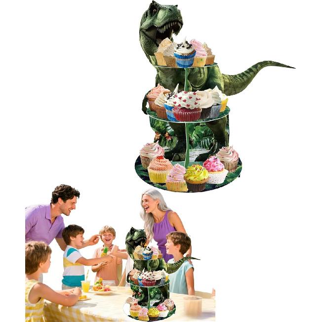 3 Tier Butterfly Cupcake Stand,Suitable for Butterfly Themes – Easy to Assemble& Reble(1Butterfly)