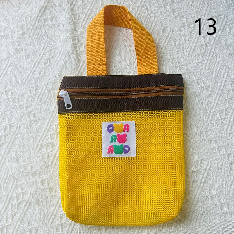 1pcs Nylon Mesh Drawstring Storage Pouch Bag Multi Purpose Travel & Outdoor Activity Pouch For Digital Products Makeup Bag