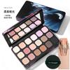 18-Color Eyeshadow Palette, Earthy Utopian Matte, Daily Light Makeup, Long-Lasting Retro Rose Contouring and Highlighting All-In-One Palette