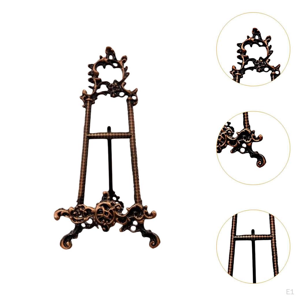 Plate Display Stand Picture Frame Portable Stable Premium Versatile Practical Bracket