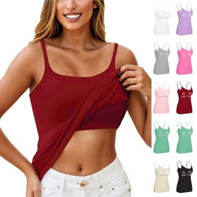 Women's Camisole With Bottom And Chest Pad, Sexy Oversized Underwear With Chest Pad