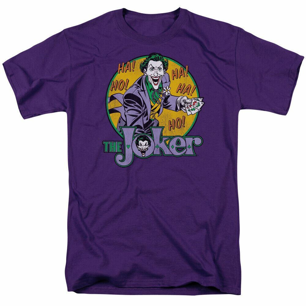 The Joker The Joker T Shirt Mens Licensed DC Comics Tee Purple Unisex T-Shirt XXXXL