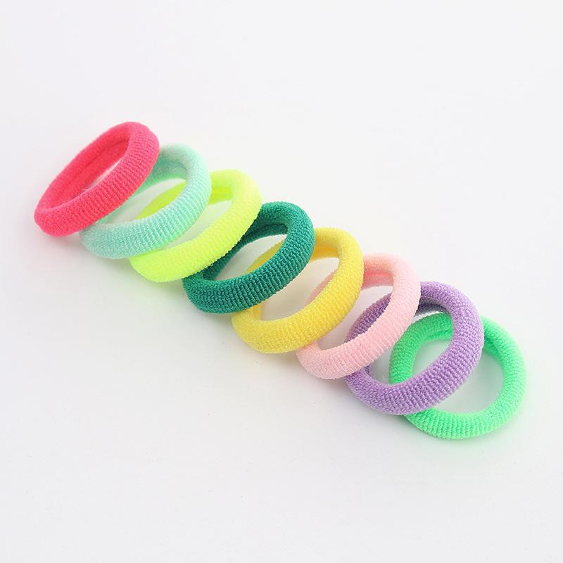 Kids' Elastic Hair Bands - Gentle, No-Tangle Rubber Bands for Girls