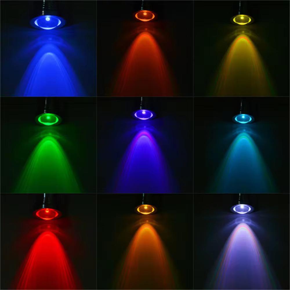Hot Selling Waterproof RGB IP68 LED Flood Light Underwater Fountain Pool Pond Aquarium Spotlight Bulbs Outdoor Garden Lamp Light