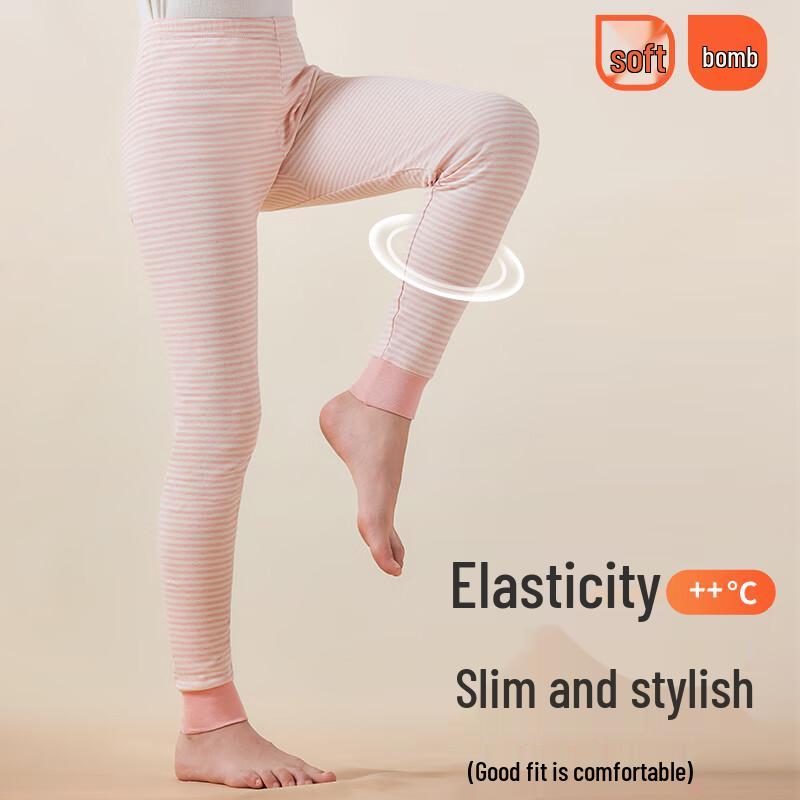 ME FEELING Girls' Pure Cotton Thermal Leggings