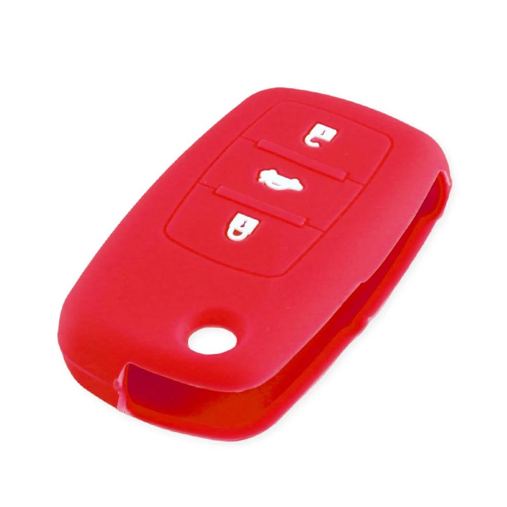 blsh7 KEYYOU Silicone Car Key Cover Case For VW Golf 4 5 6 Bora Jetta Polo Beet Passat For Skoda Octavia A5 Fabia For Seat Ibiza Leon