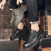 Fashion Men Shoes lace up New Winter Genuine Leather Casual Shoes Fashion Business Oxford Shoe men Designer office Work Shoes