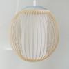 KY LEE Pendant Suruga Bamboo Japanese Modern for Dining LED Made In Japanese Style Traditional Ceiling Bulb Sold Ceiling Mount Light, Craftwork,