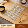 Dumpling Steamer Non-Stick Paper 50/100Pcs Food Grade Oil Proof Liner for Baozi Steaming Baking Home Kitchen Use