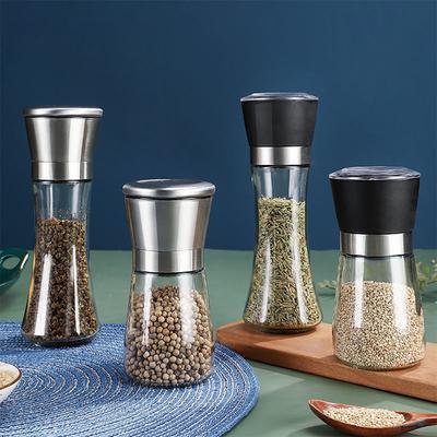 Manual Salt Pepper Grinder Coffee Grinde Pulverizer Powder Machine Steel Spice Grinder Salt Shaker Kitchen Mills Accessories
